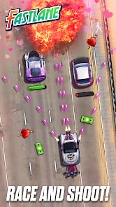 Fastlane Road to Revenge MOD APK 1.48.0.260 (God Mode Unlimited Money) Android
