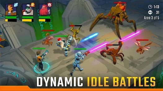 Final Frontier Space Idle RPG MOD APK 0.1.14 (Unlimited Money) Android