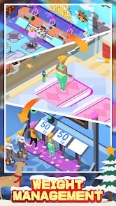 Fitness Club Tycoon MOD APK 1.6.5 (Unlimited Money Reward Ads Free Shopping) Android