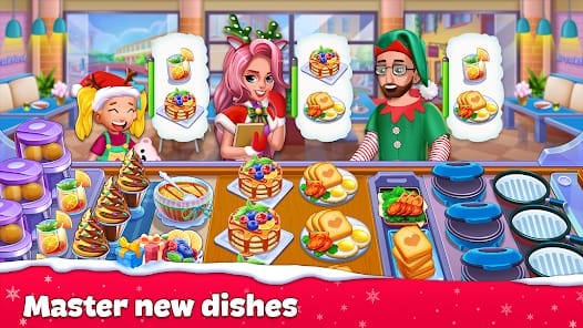 Food Voyage Fun Cooking Games MOD APK 1.6.2 (Unlimited Money) Android