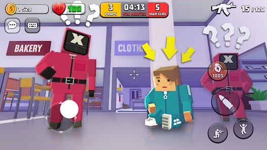 HIDE Hide and Seek Online MOD APK 0.37.69 (Unlimited Ammo No Reload) Android