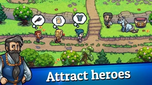 Hero Park Shops Dungeons MOD APK 1.15.7 (Unlimited Gold Speed) Android