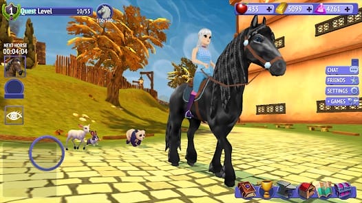 Horse Riding Tales Wild Pony MOD APK 1132 (Vip Level 7 Magic Stable) Android