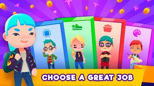 Idle Life Sim Simulator Game MOD APK 1.3.9 (Unlimited Money) Android