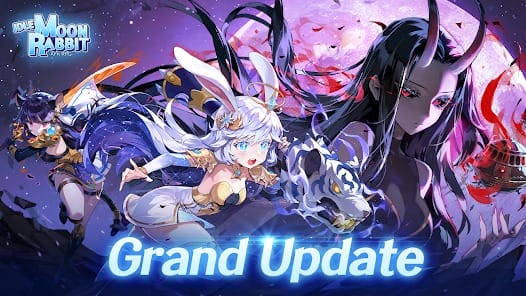 Idle Moon Rabbit AFK RPG MOD APK 1.41.1 (Damage Defense Multiplier Mana) Android
