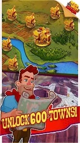 Idle Tycoon Wild West Clicker MOD APK 1.20.37 (Unlimited Money) Android