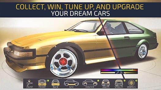 JDM Racing Drag Drift race MOD APK 1.6.4 (Unlimited Money Unlocked) Android