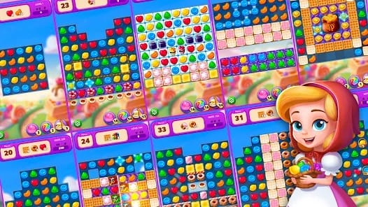 Lollipop Link Match MOD APK 24.0124.00 (Unlimited Gold Booster) Android