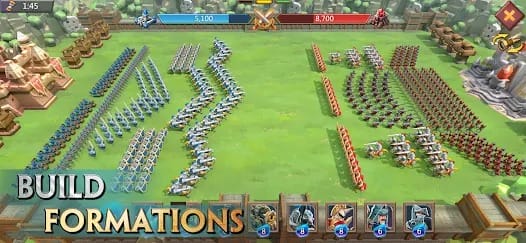 Lords Mobile Kingdom Wars MOD APK 2.104 (Auto Battle VIP Unlocked) Android