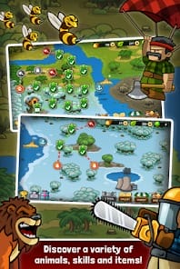 Lumberwhack Defend the Wild MOD APK 6.7.0 (Tree God Mod High Reward) Android