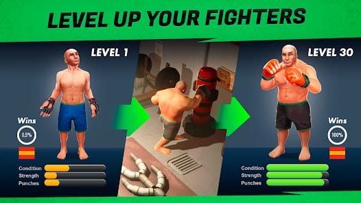 MMA Manager 2 Ultimate Fight MOD APK 1.13.2 (Free Rewards No ADS) Android