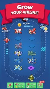 Merge Planes Empire MOD APK 1.4.63 (Unlimited Money) Android