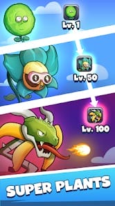 Merge Plants Monster Defense MOD APK 1.13.10 (Unlimited Money) Android