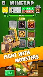 Minetap Merge rpg clicker MOD APK 2.5.6 (Free Shopping Money XP) Android