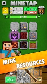 Minetap Merge rpg clicker MOD APK 2.5.6 (Free Shopping Money XP) Android