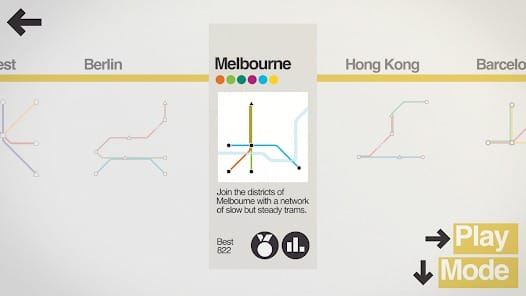 Mini Metro MOD APK 2.54.1 (All Level Unlocked) Android