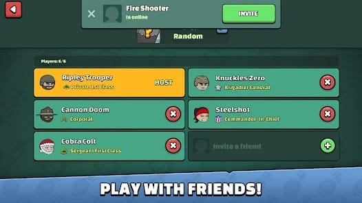 Mini Militia Doodle Army 2 MOD APK 5.5.2 (Level 9999 Unlock Outfits Mega Mod) Android