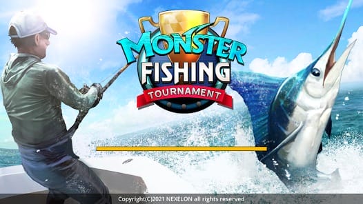 Monster Fishing Tournament MOD APK 1.28 (Free Shopping Unlimited Ruby Level) Android