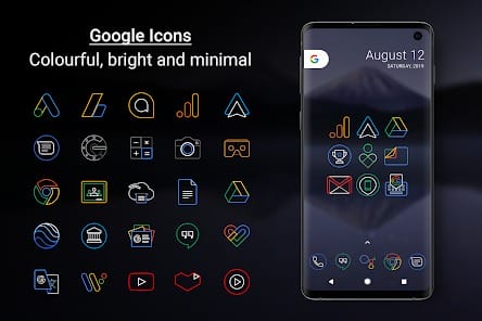 Outline Icons Icon Pack APK 3.25 (Paid) Android