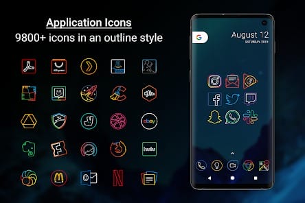 Outline Icons Icon Pack APK 3.25 (Paid) Android