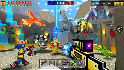 Pixel Gun 3D FPS Shooter MOD APK 24.0.1 (Unlimited Ammo Anti Ban) Android