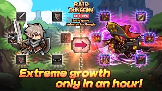 Raid the Dungeon Idle RPG MOD APK 1.52.1 (Dumb Enemy Multiply Hit Count) Android