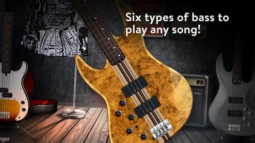 Real Bass electric bass guitar MOD APK 7.15.0 (Premium Unlocked) Android
