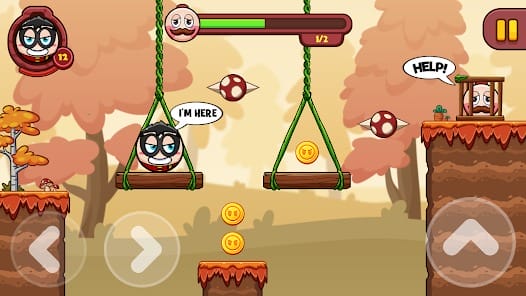 Red Bounce Ball Seasons 4 MOD APK 0.5.2 (God Mode) Android
