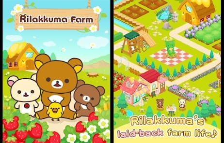 Rilakkuma Farm MOD APK 5.1.3 (Free Rewards No ADS) Android
