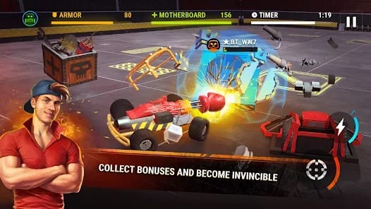 Robot Fighting 2 Minibots 3D MOD APK 3.0.0 (Unlimited Money) Android