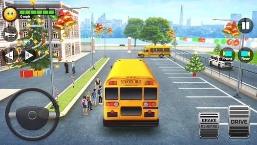 School Bus Simulator Driving MOD APK 5.8 (Speed Game Unlimited Money) Android