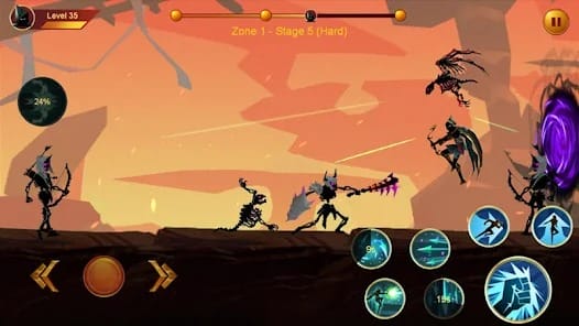 Shadow fighter 2 Ninja games MOD APK 1.26.1 (Money Mega Menu) Android