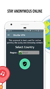 Shuttle VPN Fast & amp Secure VPN MOD APK v2.1 (Premium Unlocked) Android