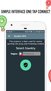 Shuttle VPN Fast & amp Secure VPN MOD APK v2.1 (Premium Unlocked) Android