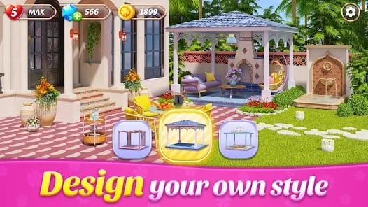Space Decor Villa MOD APK 5.0.4 (Unlimited Money) Android