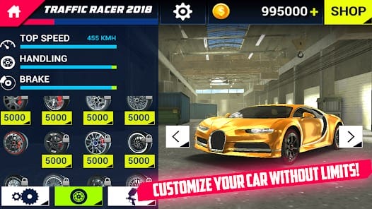 Speed X Traffic Racer Driving MOD APK 0.0.14 (Unlimited Money Unlock All Wheels) Android