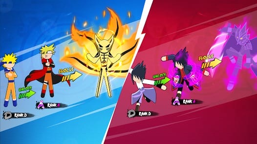 Stickman Ninja Fight MOD APK 4.0 (Unlimited Money Free Shopping Reward Ads) Android