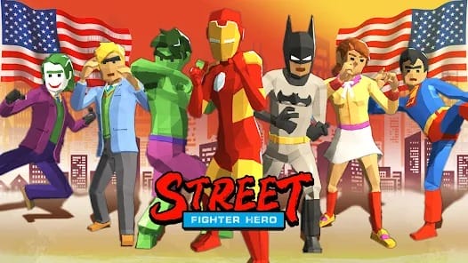 Street Fighter Hero-City Gangs MOD APK 1.4.0 (Unlimited Diamonds Free Heroes) Android