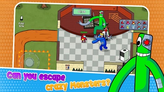 Survivor In Rainbow Monster MOD APK v1.4.6 (Unlimited Money Unlocked) Android