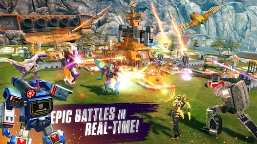 TRANSFORMERS Earth Wars MOD APK 21.3.0.2291 (Damage God Mode Unlimited Skills) Android