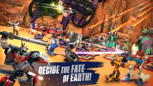 TRANSFORMERS Earth Wars MOD APK 21.3.0.2291 (Damage God Mode Unlimited Skills) Android