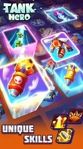 Tank Hero Awesome tank war g MOD APK 2.0.8 (God Mode One Hit) Android
