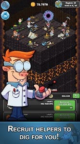Tap Tap Dig Idle Clicker Game MOD APK 2.2.3 (Unlimited All No Skill CD) Android