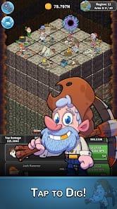 Tap Tap Dig Idle Clicker Game MOD APK 2.2.3 (Unlimited All No Skill CD) Android