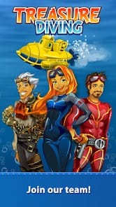 Treasure Diving MOD APK 1.311 (Unlimited Money) Android