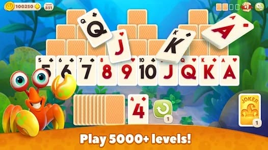 Undersea Solitaire Tripeaks MOD APK 1.41.0 (Unlimited Heart Boosters) Android