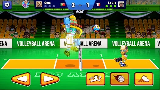 Volleyball Arena MOD APK 1.9.0 (Unlocked All Items Jump) Android