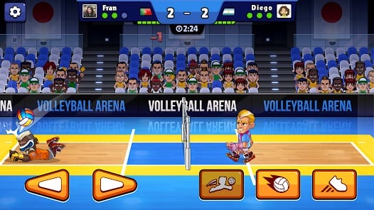 Volleyball Arena MOD APK 1.9.0 (Unlocked All Items Jump) Android