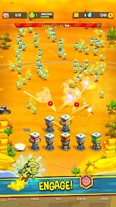 War Towers Base Wave Defense MOD APK 14.0.16 (Unlimited Bolts Drops Badges) Android