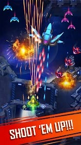 Wind Wings Space shooter Gala MOD APK 1.0.55 (Unlimited Money) Android